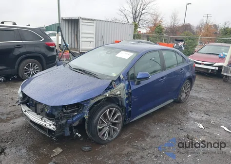 2021 Toyota Corolla Se from USA, damaged, VIN 5YFS4MCE4MP065893